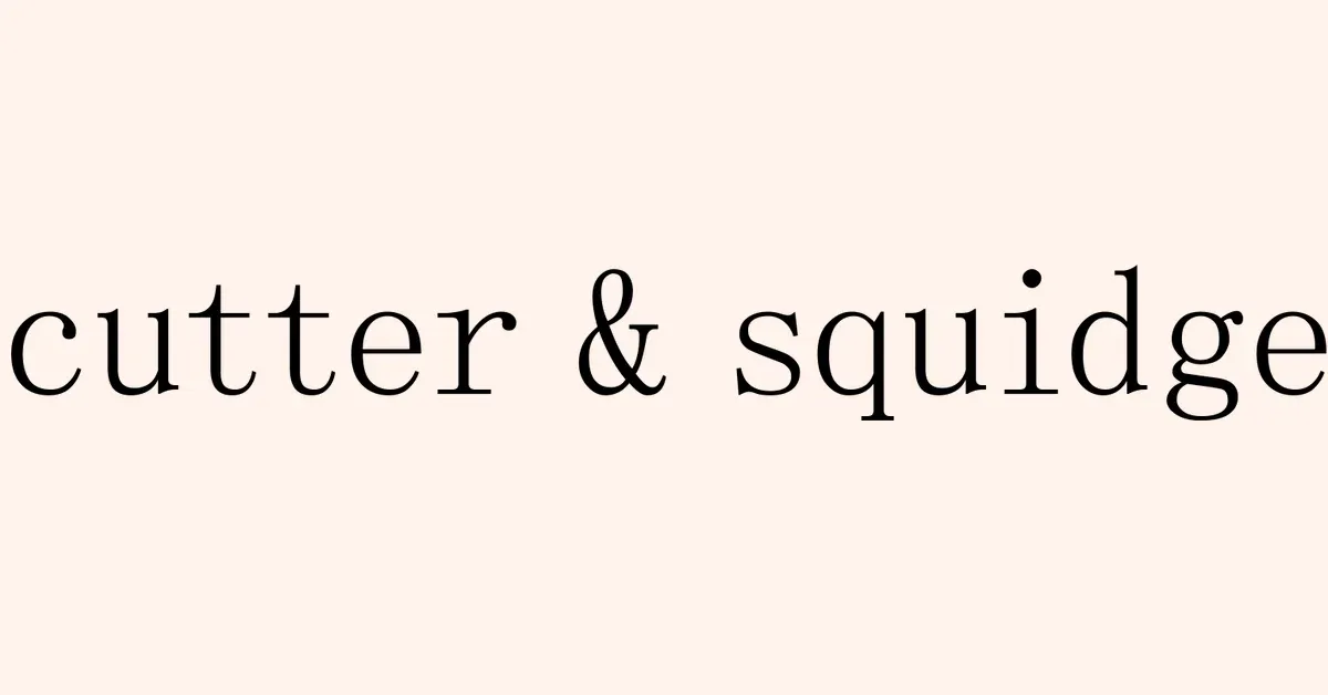 Cutter & Squidge premises or product